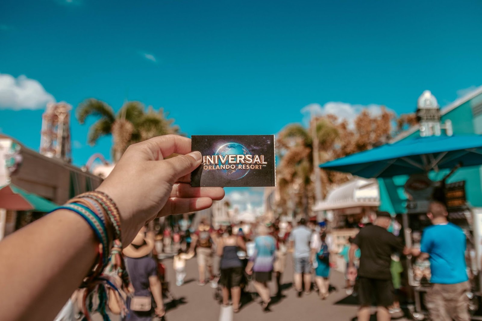 Passagem para parque Universal em Orlando