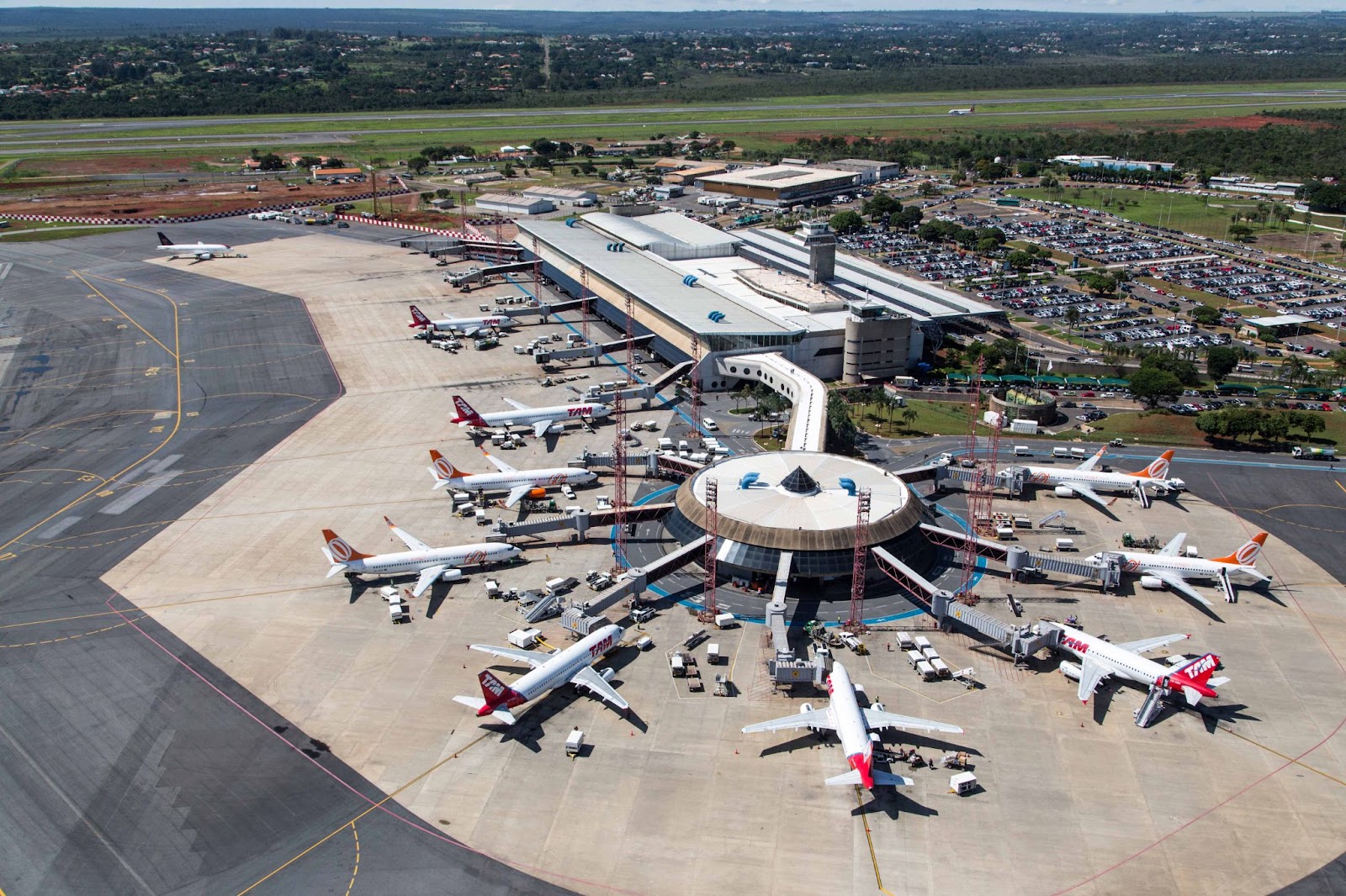 embarque e desembarque aeroporto brasília