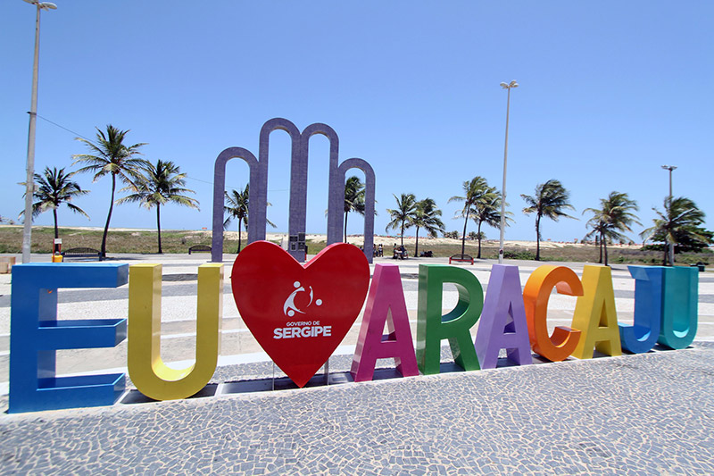 Painel “Eu Amo Aracaju”